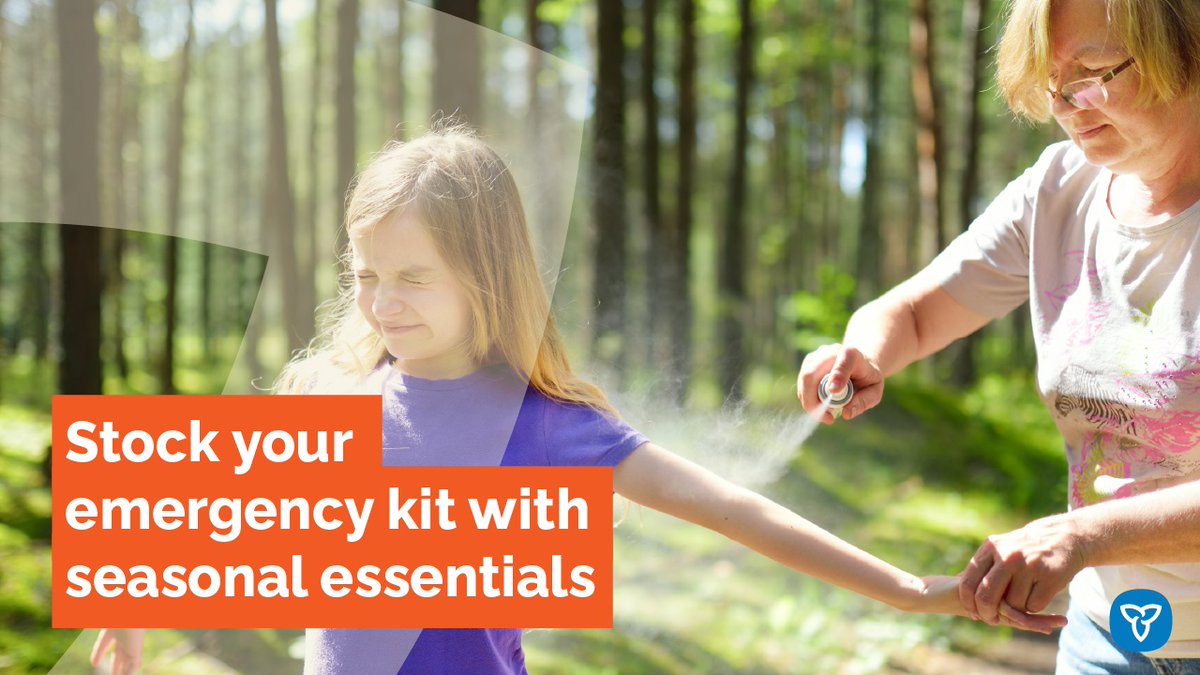 As we head into a warmer season, swap out your emergency hot packs &amp; ice scrapers for bug spray &amp; sunscreen. 
Add seasonal essentials to keep your kit personalized &amp; up-to-date every season.