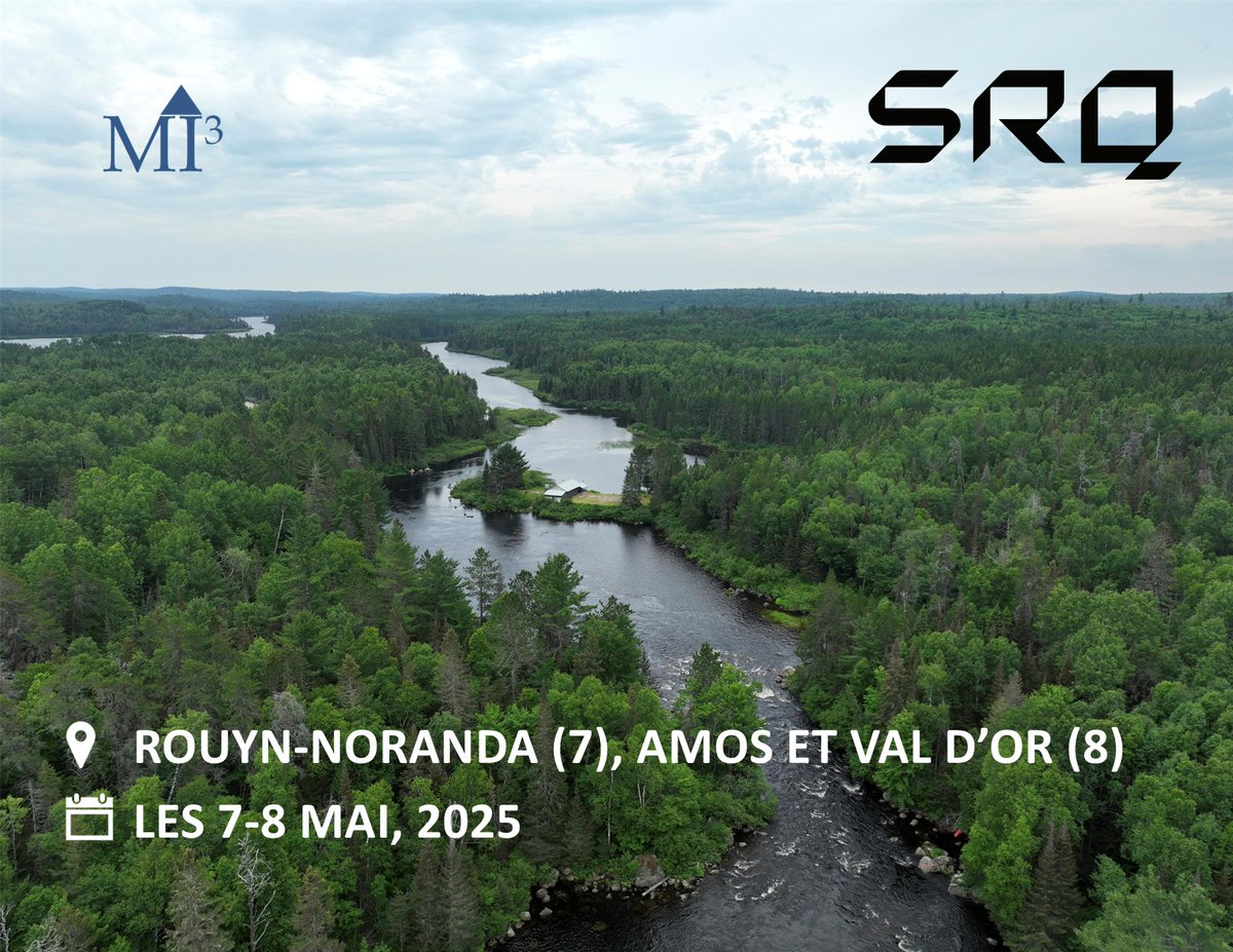 SRQResources's tweet photo. SRQ is well placed.
With its 3 x 2 km gravimetry anomaly, this year's ANT survey &amp; drill program will give more visibility on Target 900's potential.

Come meet us in person to know more:
🕖 May 7 Rouyn-Noranda 
🕛 May 8 Amos
🕖 May 8 Val d'Or

#copper #nickel @mi3comm $SRQ.V https://t.co/T7uRIGBI4l