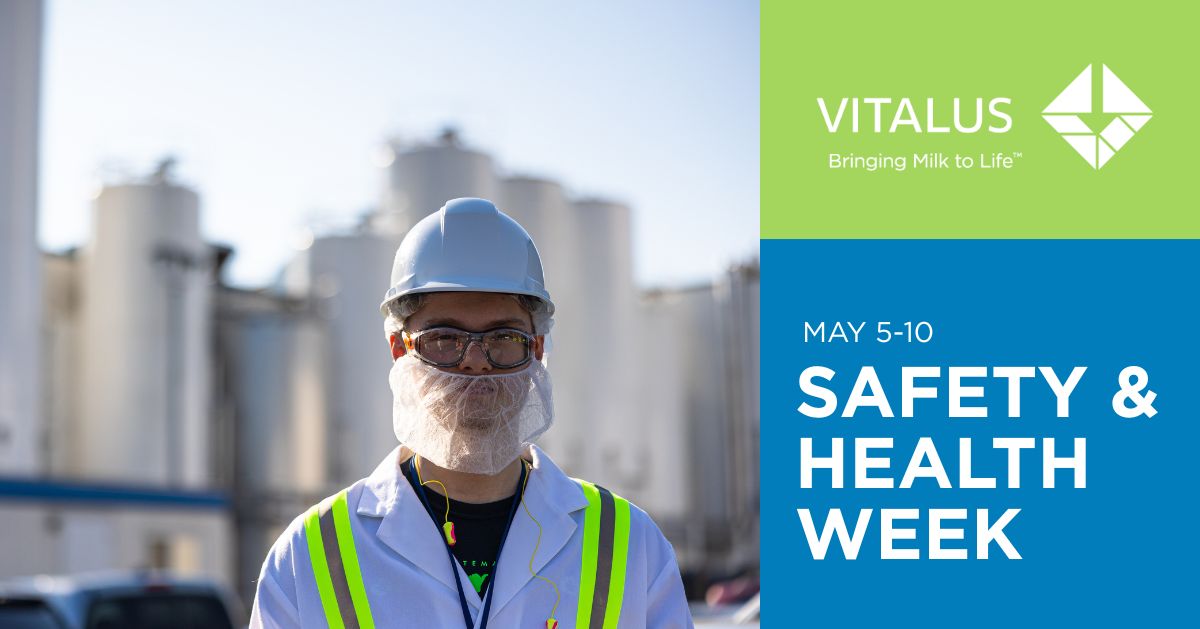 At Vitalus Nutrition, safety is more than a priority—it’s part of who we are. This Health &amp; Safety Week, we recognize our team’s commitment to safe practices, preparedness, and creating a workplace where everyone feels protected and supported.
#HealthAndSafetyWeek#ImprovingLives