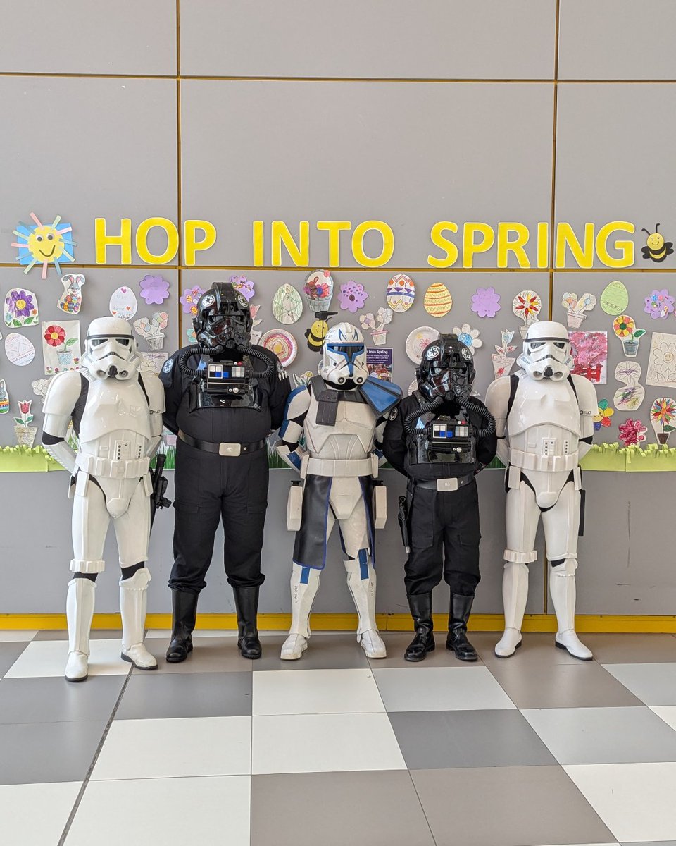 Glasgow Children's Hospital Charity (@gch_charity) on Twitter photo The force was strong today, as we welcomed some out of this world visitors to @rhcglasgow! β¨
Storm Troopers, TIE Pilots & Captain Rex flew in to say hello to our young padawans to celebrate Star Wars Day. A huge thanks to the <a href="/501stISG/">Imperial Scottish Garrison</a> for today's galactically good visit! π The force was strong today, as we welcomed some out of this world visitors to @rhcglasgow! β¨
Storm Troopers, TIE Pilots & Captain Rex flew in to say hello to our young padawans to celebrate Star Wars Day. A huge thanks to the <a href="/501stISG/">Imperial Scottish Garrison</a> for today's galactically good visit! π