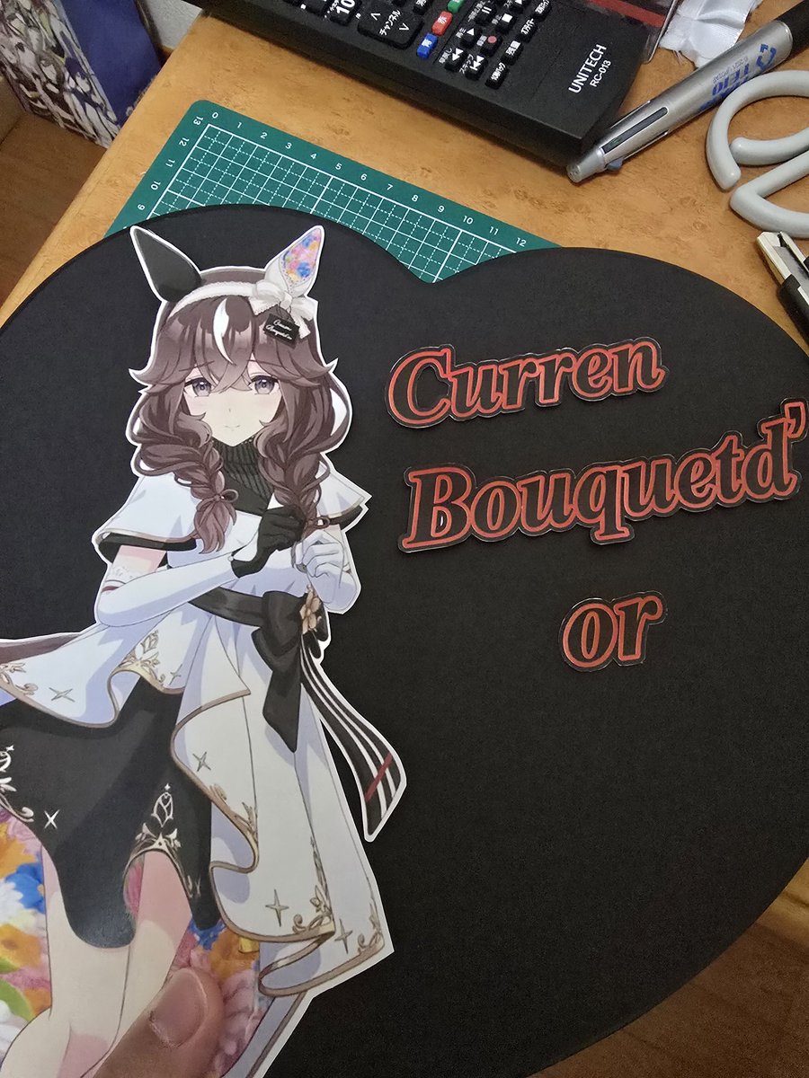 ざっくりこんな感じかな…
もっと白要素が欲しいから後々考えるか…