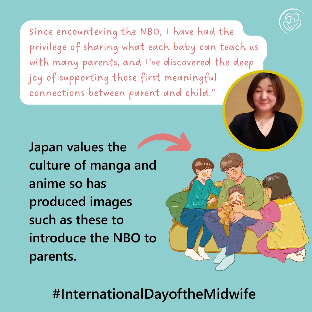 Brazelton Centre UK (@brazeltonuk) on Twitter photo Did you know there are midwives around the world using the Newborn Behavioural Observations NBO tool to support parents in getting to know their new baby? 
Thank you to Eiko, a midwife in Japan who has shared her story with us in celebration of #InternationalDayOfTheMidwife 💙 Did you know there are midwives around the world using the Newborn Behavioural Observations NBO tool to support parents in getting to know their new baby? 
Thank you to Eiko, a midwife in Japan who has shared her story with us in celebration of #InternationalDayOfTheMidwife 💙