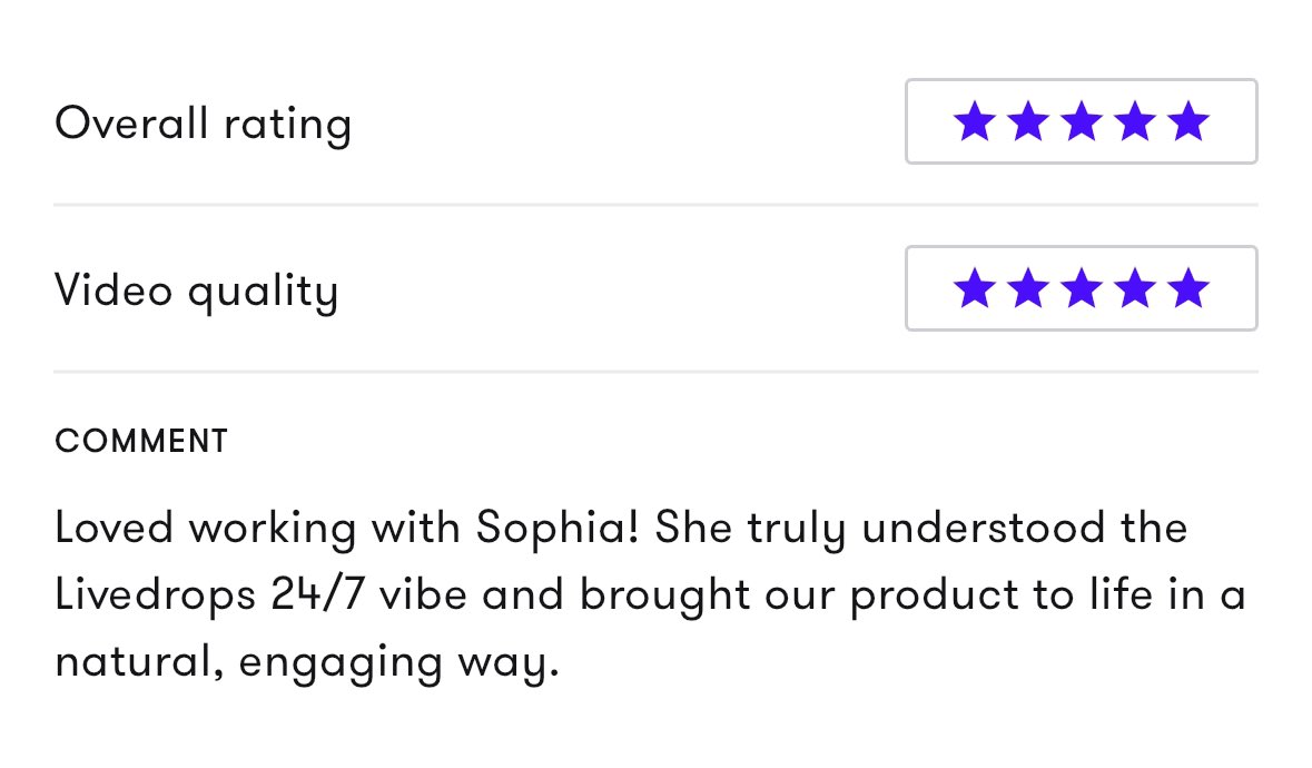 ugcwithsophie's tweet photo. Happy Monday π€
Waking up to another 5-star positive review ππ»
#UGCcreator #ugccommunity #ugcreviews #ugc https://t.co/qbuXVNxGWL