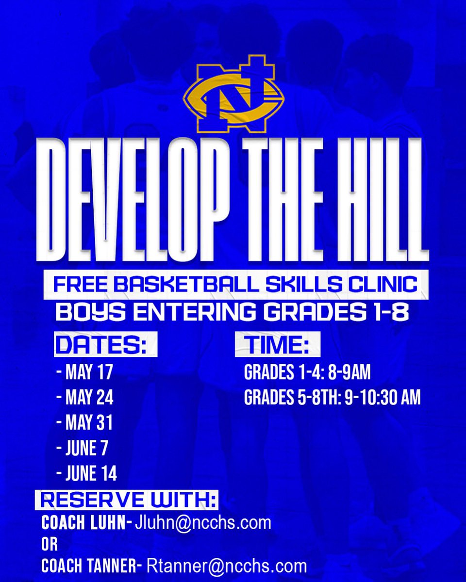 NewCath Boys Basketball (@newcathhoops) on Twitter photo Develop the hill is back for the spring!! Come get better with the breds!!
#everydaybreds #bredstyle Develop the hill is back for the spring!! Come get better with the breds!!
#everydaybreds #bredstyle