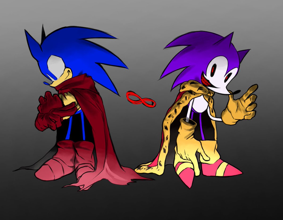AK2439072104's tweet photo. #Needlem0use
#speedduo64
needlemouse n speedduo64 by：@shutupjojo_
I like the way they wear cloaks https://t.co/cdGRlxXUV4