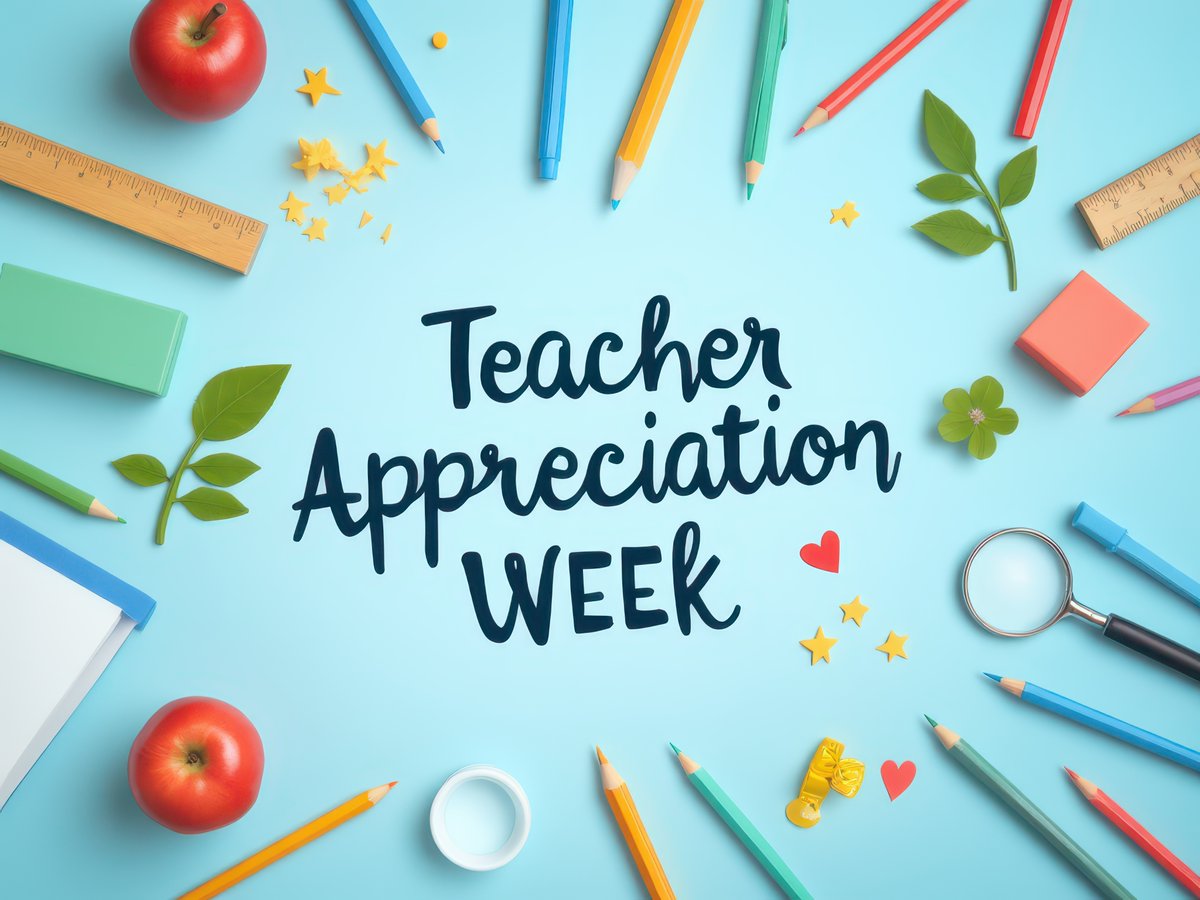To the teachers who go above and beyond...THANK YOU!
Your passion, patience, and persistence shape the future every day. 💙
#TeacherAppreciationWeek #ThankATeacher