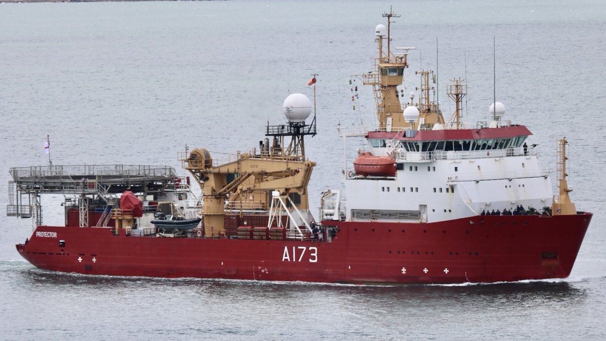 HMNB Devonport (@hmnbdevonport) on Twitter photo Welcome home <a href="/hmsprotector/">HMS Protector</a>
Great to see you back in home waters and your Base Port, after many many months deployed. <a href="/HMNBDevonport/">HMNB Devonport</a> <a href="/RoyalNavy/">Royal Navy</a> Welcome home <a href="/hmsprotector/">HMS Protector</a>
Great to see you back in home waters and your Base Port, after many many months deployed. <a href="/HMNBDevonport/">HMNB Devonport</a> <a href="/RoyalNavy/">Royal Navy</a>