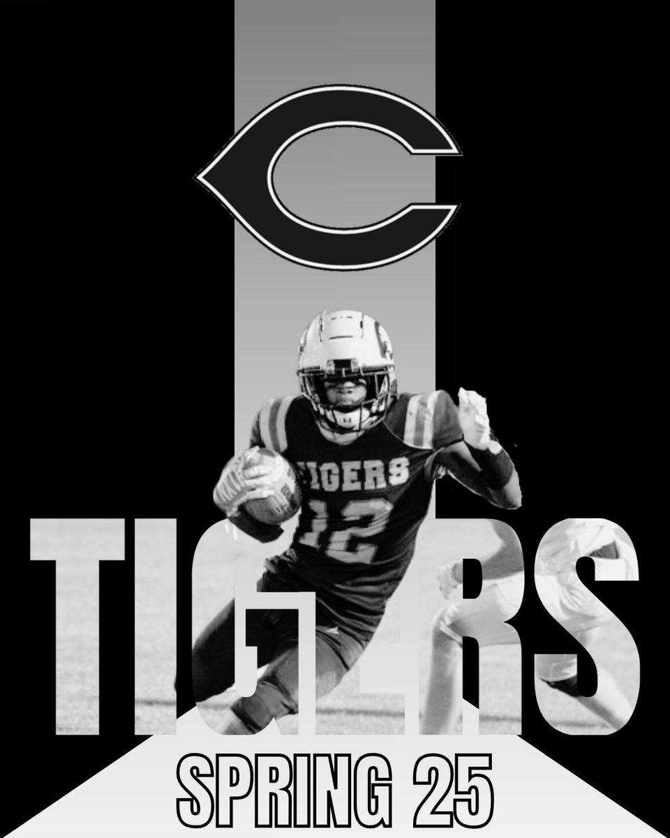 ‼️ SPRING 25 ‼️

Today, our 2025 football season begins with day 1 of spring. Next week, we take on Coosa Central in our spring game. Let’s get to work! Go Tigers!