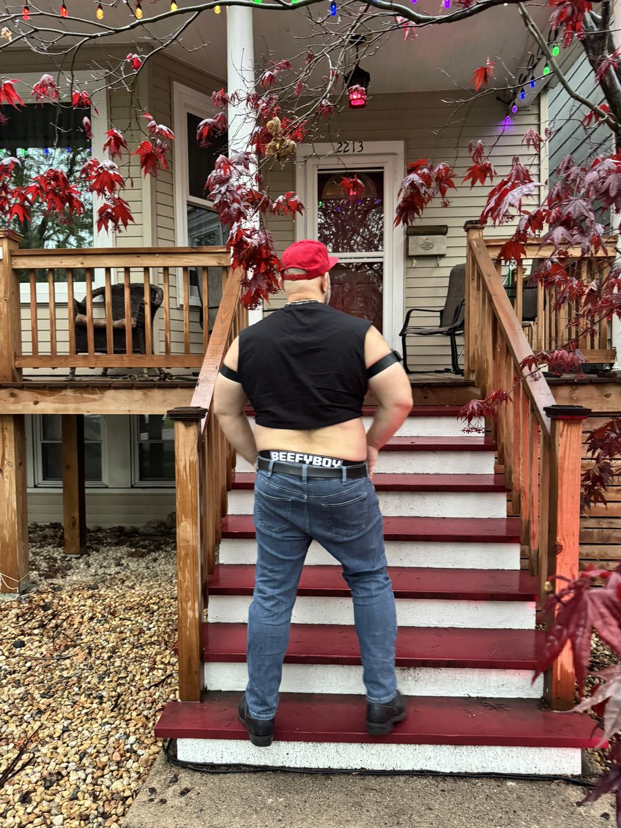 Dino James (@dinojameschi1) on Twitter photo 365 days of photos. (barely) Day 124.
My outfit for Sunday Funday and Geartunes <a href="/sidetrackbar/">Sidetrack Chicago</a> !
#nastypig #beefyboy 365 days of photos. (barely) Day 124.
My outfit for Sunday Funday and Geartunes <a href="/sidetrackbar/">Sidetrack Chicago</a> !
#nastypig #beefyboy