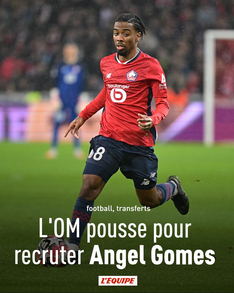 #MercatOM | #TeamOM🇧🇫 | #OMAfrica | #AllezLOM🗣️

Lille a fait une croix sur ses espoirs de voir le joueur prolonger.

<a href="/lequipe/">L'ÉQUIPE</a>