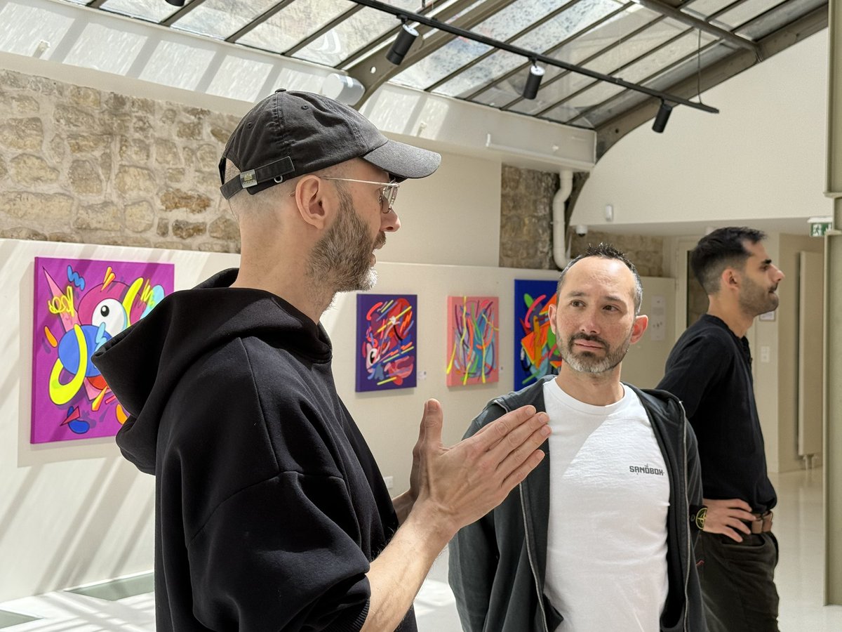 Sebastien ๐ (@borgetsebastien) on Twitter photo ๐คฉ A pleasure to co-host <a href="/alexisolinart/">Alexis Olin</a> solo exhibition "The Result of Habitsโ at <a href="/ArtverseParis/">Artverse</a> , co-organized with <a href="/LezarHouse/">Lezar House</a> m, his first solo exhibition in Paris.
I have have collected several of Alexis's artworks in our private collection from Nephel's Dream to his latest ๐คฉ A pleasure to co-host <a href="/alexisolinart/">Alexis Olin</a> solo exhibition "The Result of Habitsโ at <a href="/ArtverseParis/">Artverse</a> , co-organized with <a href="/LezarHouse/">Lezar House</a> m, his first solo exhibition in Paris.
I have have collected several of Alexis's artworks in our private collection from Nephel's Dream to his latest