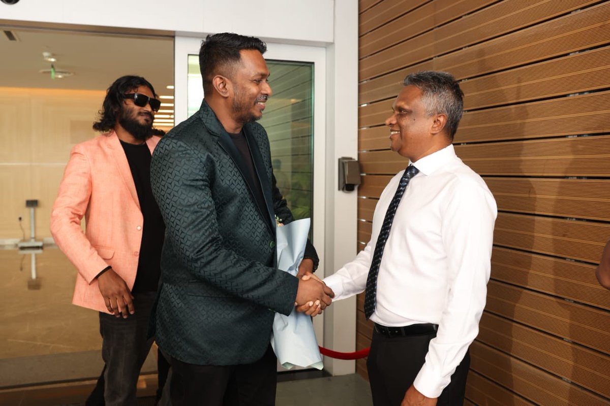 adamazim's tweet image. On behalf of Male' City Council and the proud residents of Male' City, I extend warmest congratulations to #2ofUs for becoming 2nd runner-up at the Battle of Bands International! Your electrifying performances have made the Maldives proud!