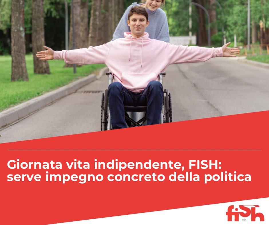 Oggi è la Giornata europea per la Vita Indipendente. Nei fatti però le persone con #disabilità ancora non hanno pieno accesso alla vita indipendente.
Per questo riteniamo urgente un impegno delle istituzioni. Qui il comunicato stampa 👉🏻 bit.ly/4iPmrDo