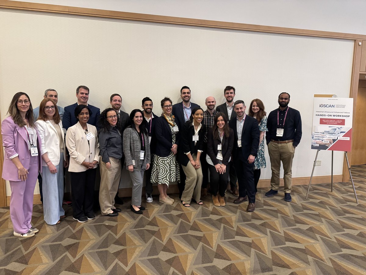 iUSCAN (@iuscan) on Twitter photo Yesterday, we held our 3rd annual advanced IBD fellowship hands-on IUS course <a href="/DDWMeeting/">Digestive Disease Week</a> 🤓 Utilizing large GI meetings to scale IUS training in the 🇺🇸! Yesterday, we held our 3rd annual advanced IBD fellowship hands-on IUS course <a href="/DDWMeeting/">Digestive Disease Week</a> 🤓 Utilizing large GI meetings to scale IUS training in the 🇺🇸!