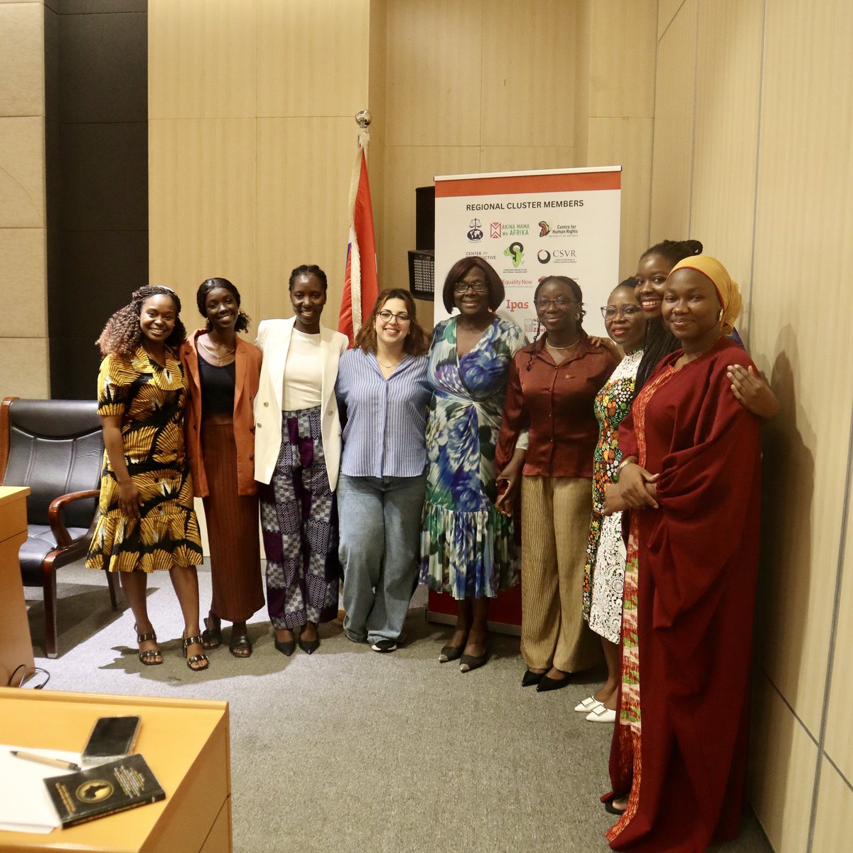 Last week, we partnered with <a href="/SOAWR/">SOAWR</a> for the in-person launch of ‘The Maputo Protocol Unpacked’, a toolkit empowering African youth to advocate for gender justice.

We shared insights in the panel on advancing women's rights in The Gambia &amp; beyond.💪🏾👏🏾

#MaputoProtocolUnpacked