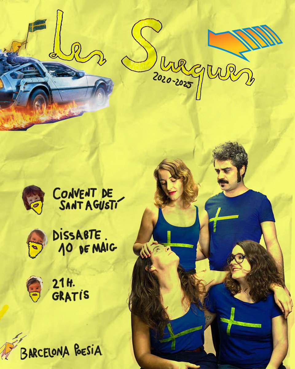 Un clàssic de <a href="/laraqueltomas/">laraqueltomas</a> era fer un cartell per anunciar els concerts i ara que tornem després de cinc anys, aquí el tenim amb cares noves!