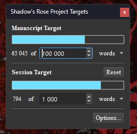 ElleDStein's tweet photo. It's me again!!! Hi everyone 👋 We have officially reached over 50% and I think it's time I start promoting and sharing my process in earnest!!!

#writer #author #book #writer #ShadowsRose #fantasy #highfantasy #darkfantasy #authorsofx https://t.co/mkAqtUSMhk