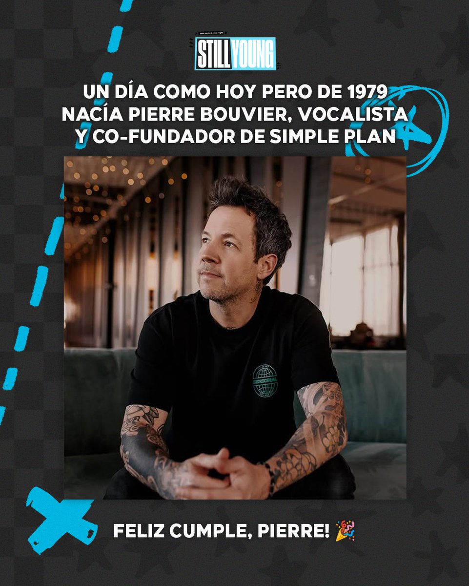 stillyoungparty's tweet photo. 🎉 Feliz cumple Pierre 🎉
STILL YOUNG | Proximas fechas 🖤🔜
CABA
📆 Sábado 24 de Mayo - 23:59hs
📍 Uniclub (Guardia Vieja 3360)
🎸 Especial: AVRIL LAVIGNE
🆚 Versus: BAD OMENS vs SLEEP TOKEN
ROSARIO

📆 Sábado 7 de Junio - 23:59hs
📍 FLOYD Rock Pub (Dorrego 1362, ROSARIO) https://t.co/Ta9u1ZbCwF