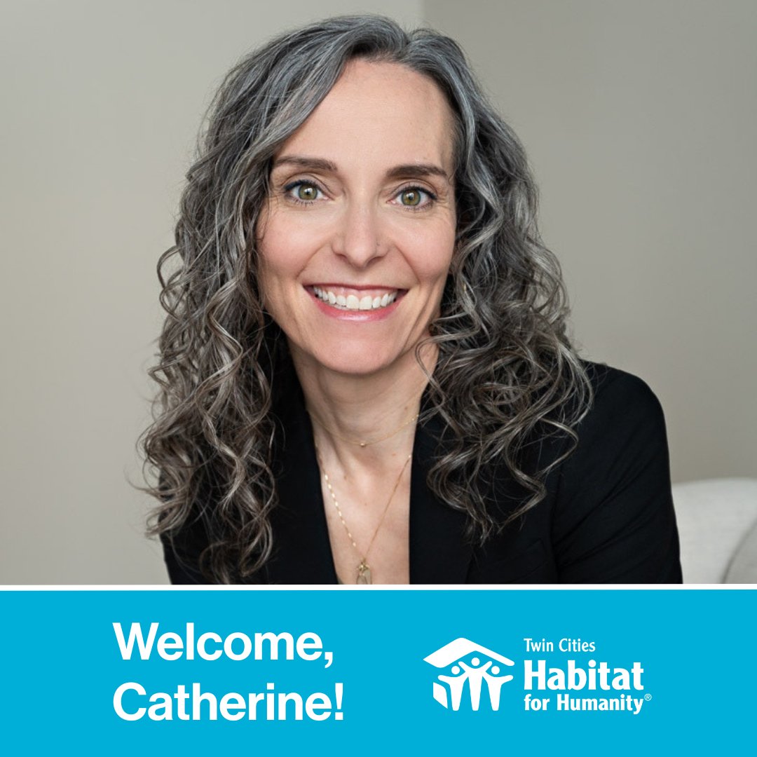 We are excited to welcome Catherine Penkert as the new Chief of Staff at Twin Cities Habitat for Humanity! Catherine brings a wealth of experience that will guide our organization into its next chapter of growth and innovation. Welcome, Catherine! hubs.ly/Q03l22yb0