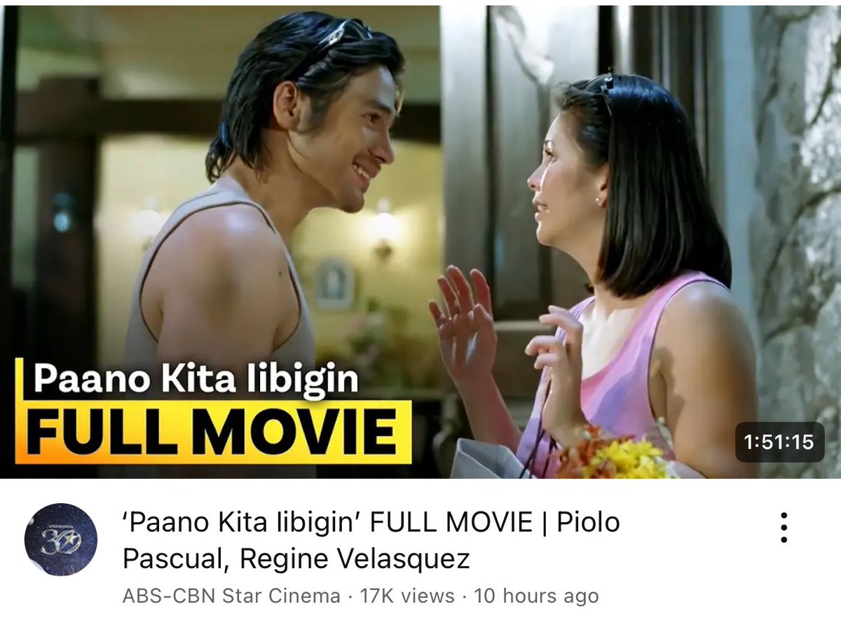 FINALLY INUPLOAD NA RIN NG STAR CINEMA ANG FULL MOVIE!