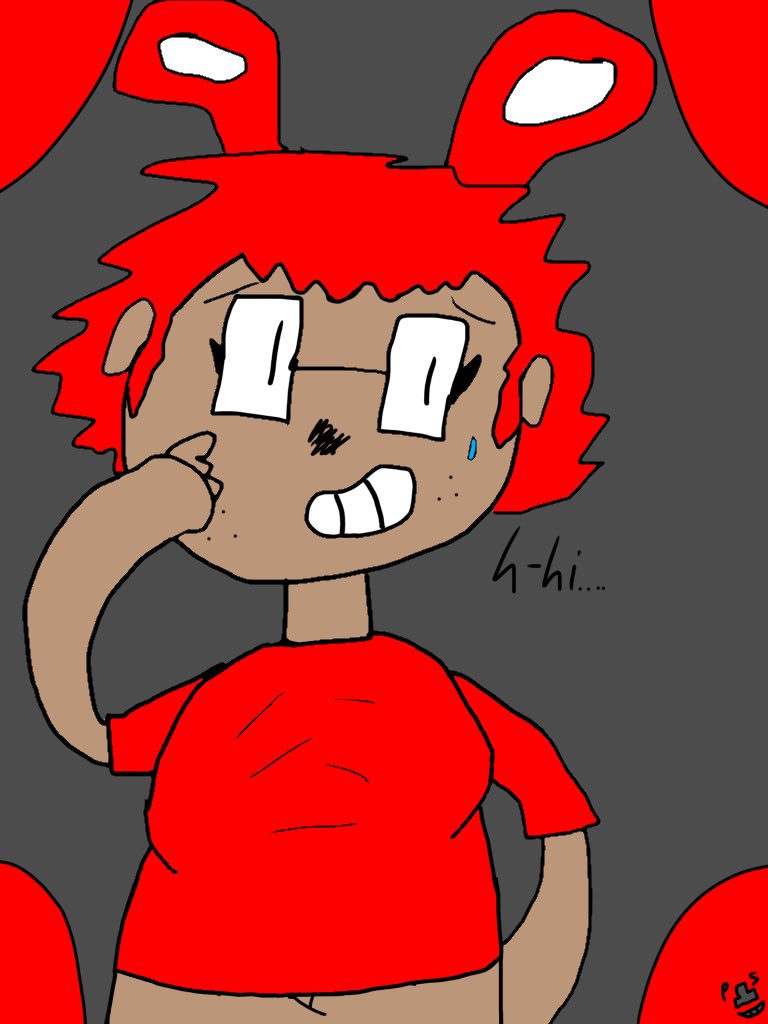 I made fanart of this chubby bunny!

I do love her style, so I made her

This oc is made by @prismal_dynamo 
Check them out!