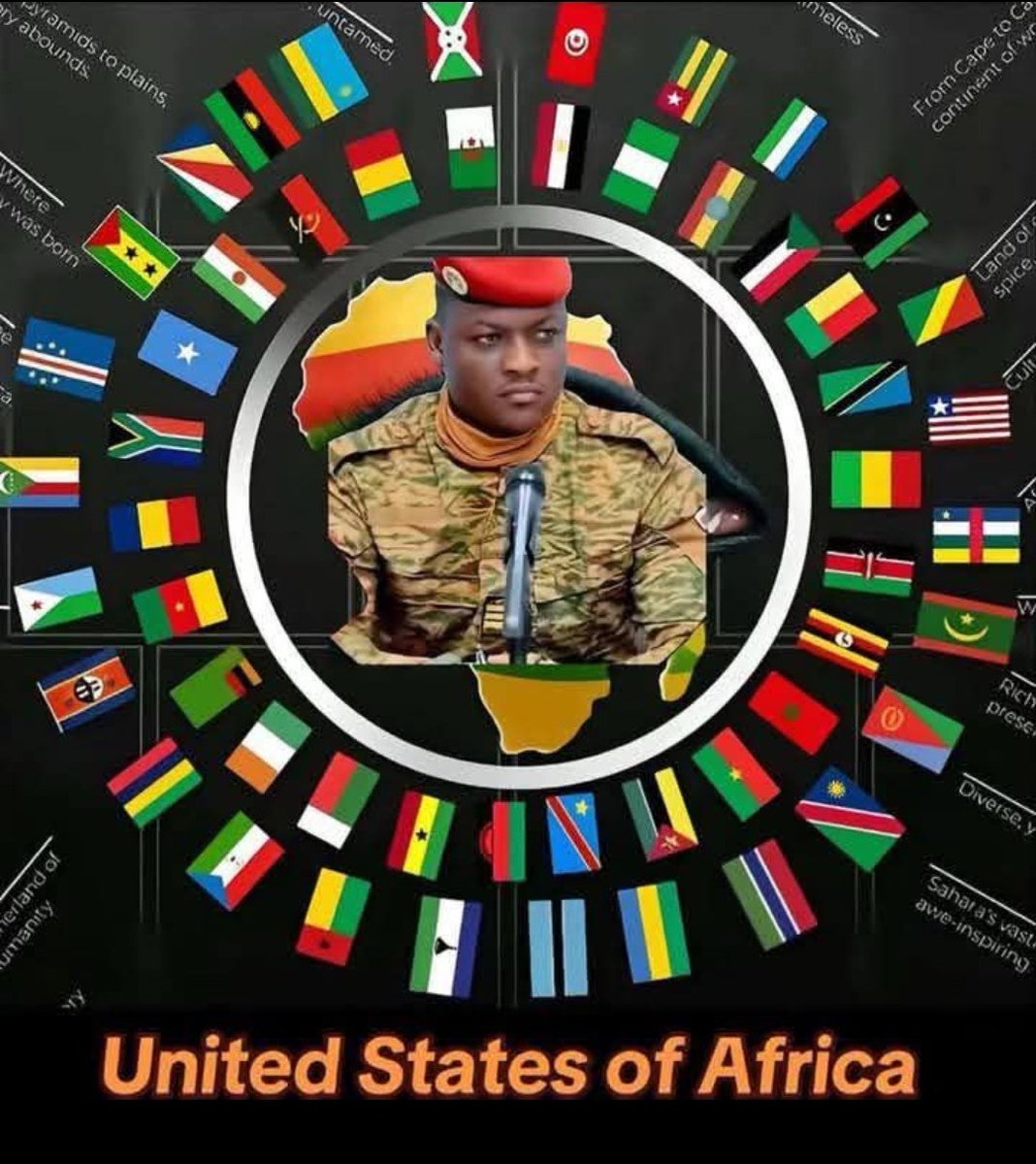 To give him just 10 years as the President Of The United States of Africa I tell you Africa will be the greatest continent on earth ;
Like &amp; Repost if you agree 🤷