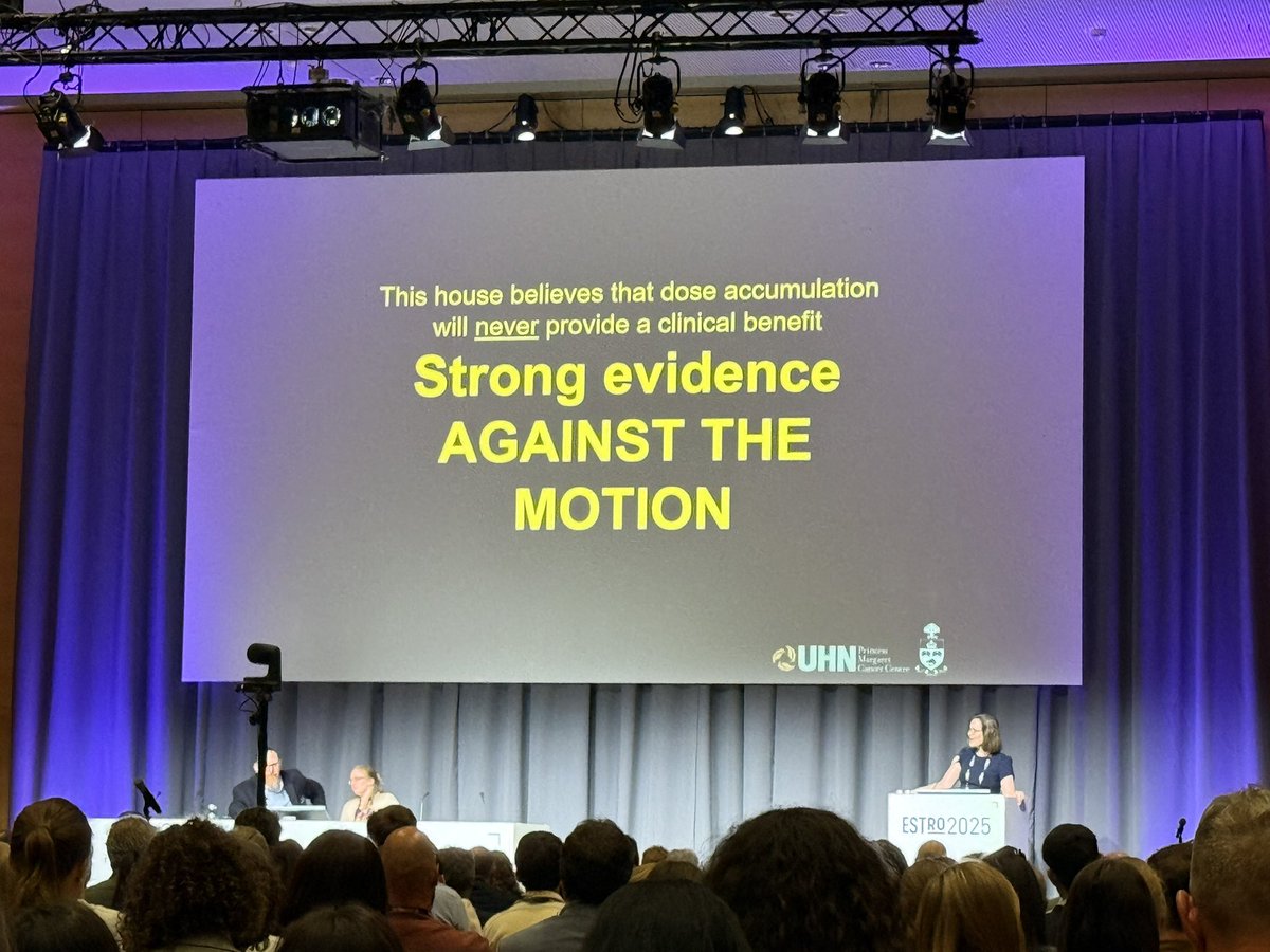 Michael Chuong (@mikechuongmd) on Twitter photo Stellar job by <a href="/ldawsonmd/">Laura Dawson</a> in arguing that dose accumulation matters at #ESTRO25!! 👏👏👏
It certainly does if we want to further improve efficacy, reduce toxicity, and expand indications for #radonc 💪😊 Stellar job by <a href="/ldawsonmd/">Laura Dawson</a> in arguing that dose accumulation matters at #ESTRO25!! 👏👏👏
It certainly does if we want to further improve efficacy, reduce toxicity, and expand indications for #radonc 💪😊