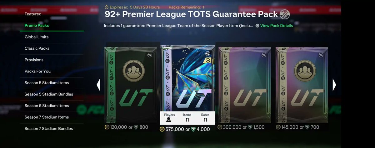 🚨 NEW Giveaway
92+ Premier League TOTS Guarantee Pack for FREE!

✅ Like
✅ Comment console
✅ Follow <a href="/FIFAUTeam/">FIFAUTeam</a> &amp; <a href="/SuperCoinsy/">SuperCoinsy / FC 25 Coins selling & buying</a>

⏰ 48 hours to enter!