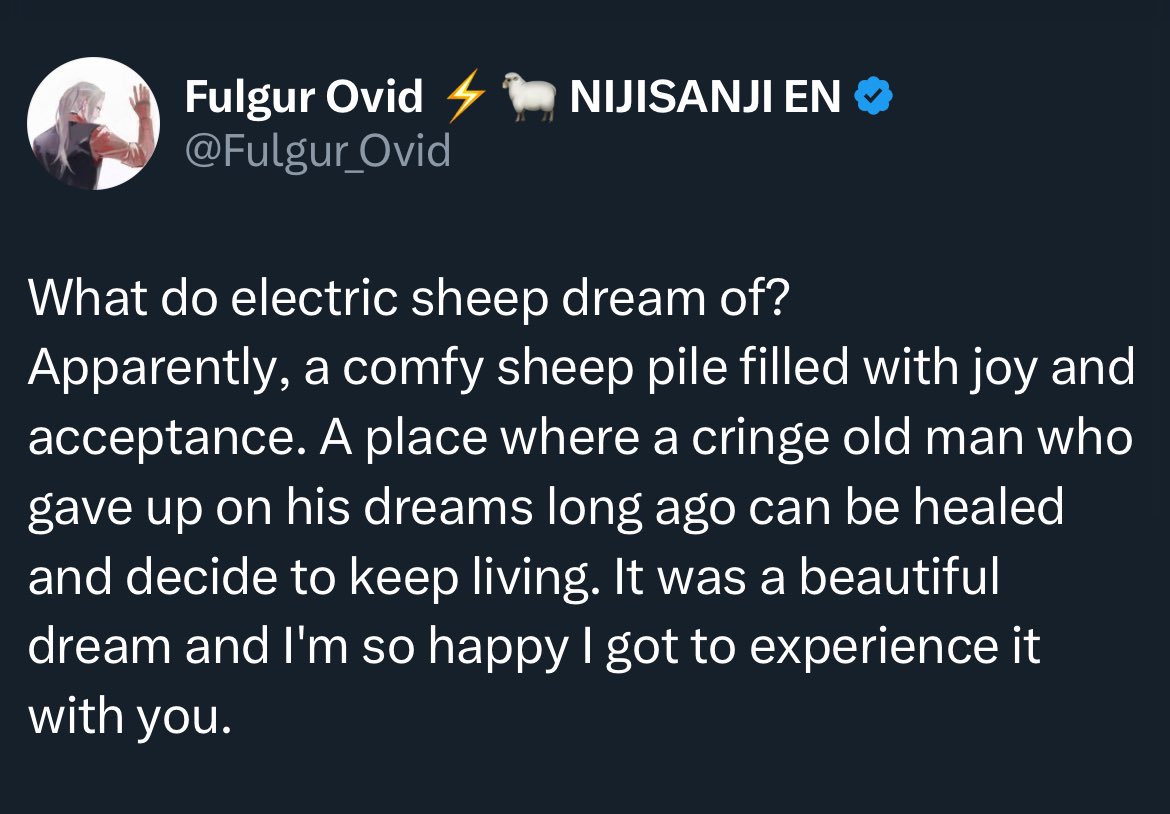 we got that answer in the end after all 🥹