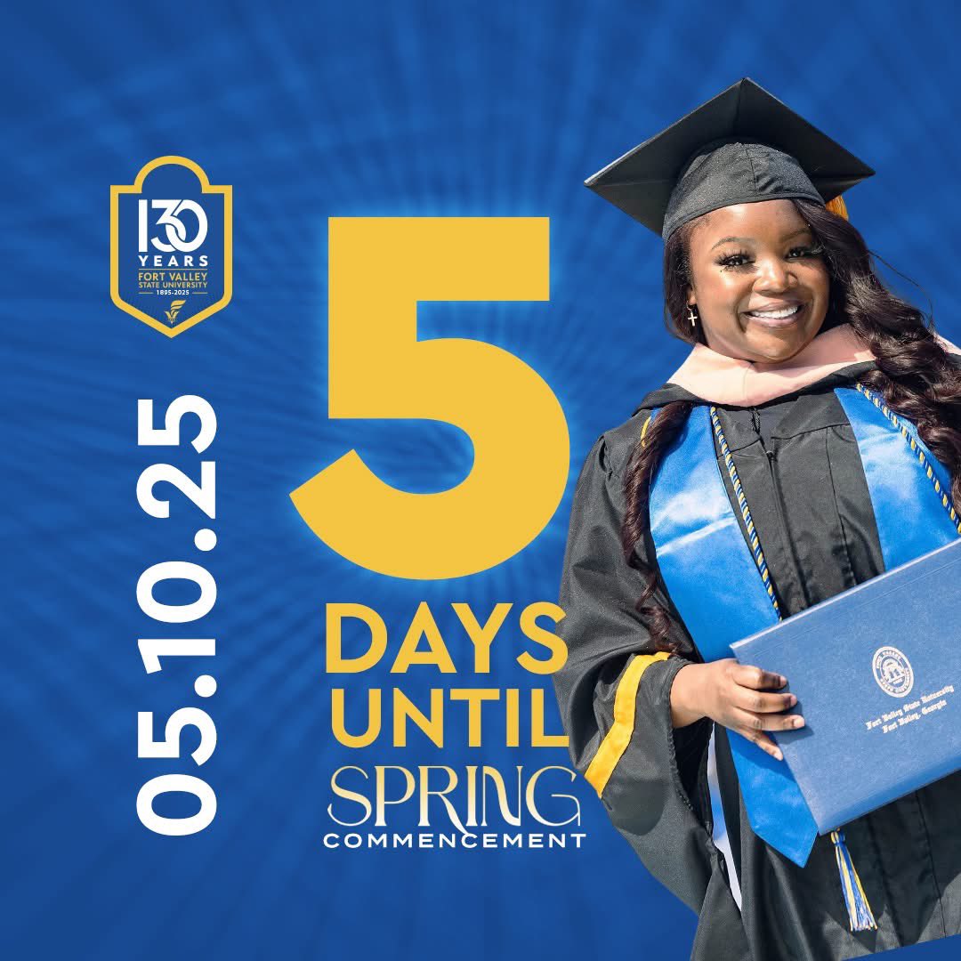 FVSU's tweet photo. #FVSU Spring 2025 Commencement loading...ππ
Are you graduating? DM us a pic, your major, hometown, favorite FVSU memory and post-graduation plans for a chance to be featured. ππ
#FVSU25 #FVSUGrad25 #FVSUGrad #HBCUGrad #FVSU130 https://t.co/dElydacsoF