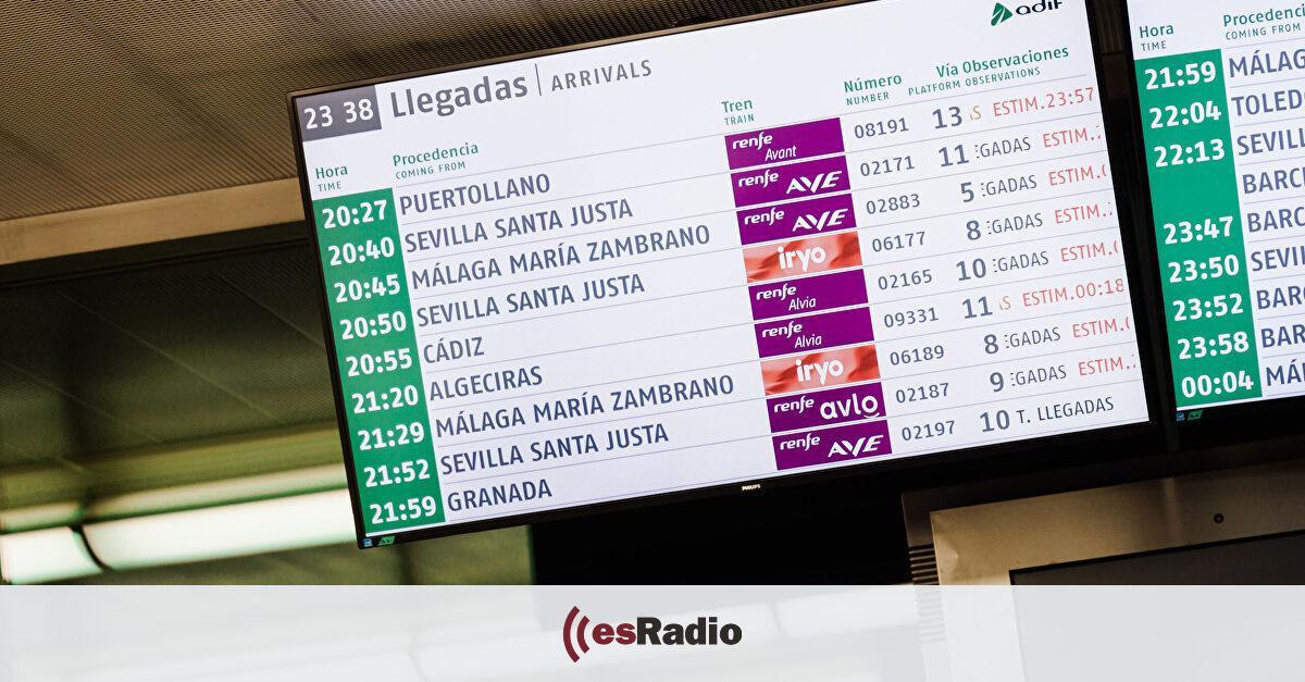 Tertulia de Federico: El caos se adueña de Atocha y Santa Justa tras otra noche para olvidar bit.ly/3EMoPwV