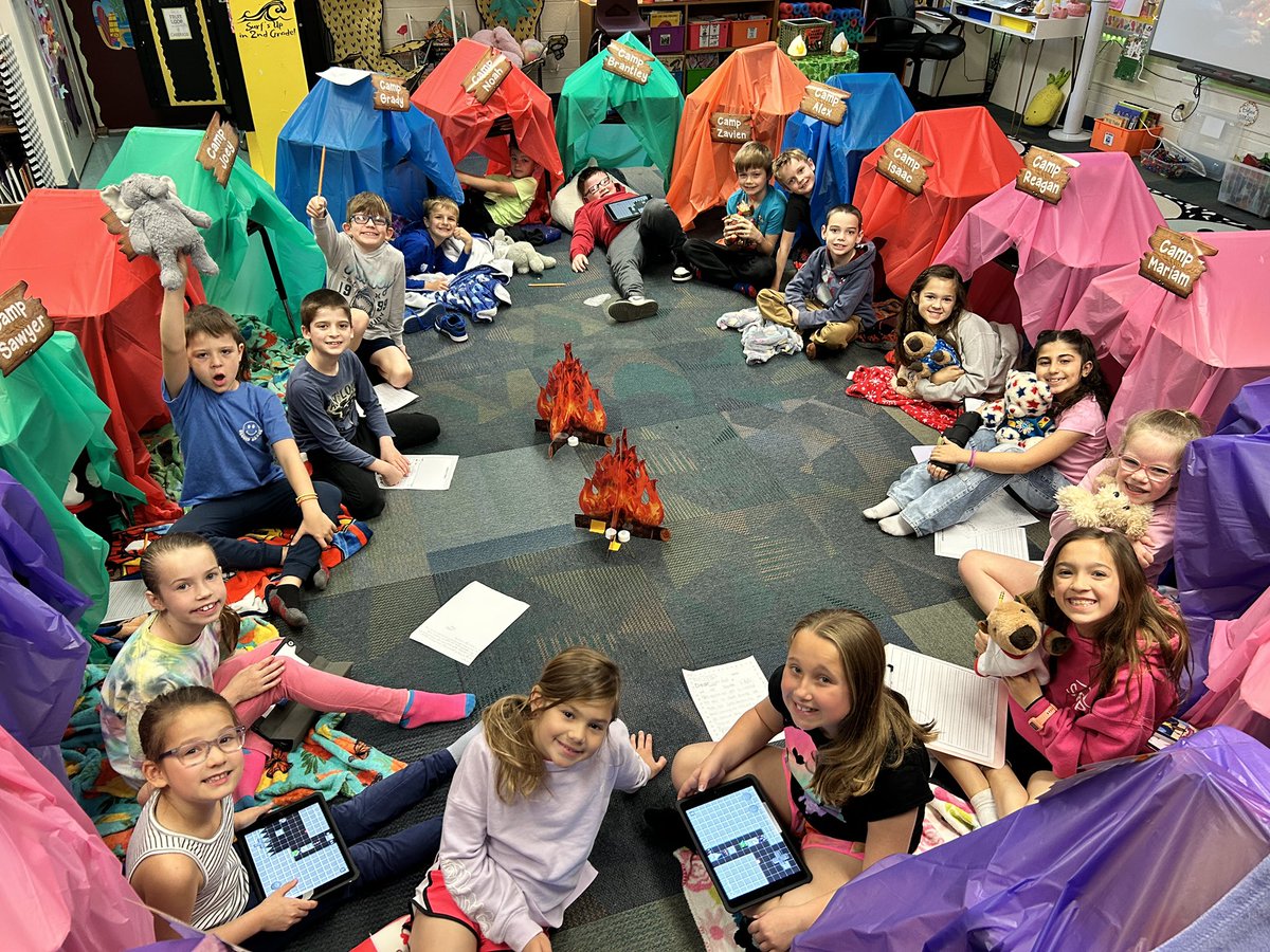 I have some HAPPY CAMPERS today!! 🥰 Let the fun begin! 🥳