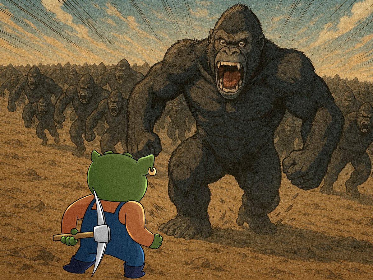 threw the chart.
threw the jeeters.

now they’re sending 100 gorillas?

cute.

smash queue forming nicely.