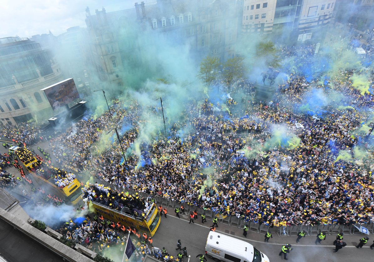 Something truly special 💛💙🤍 📸: Gerard Binks