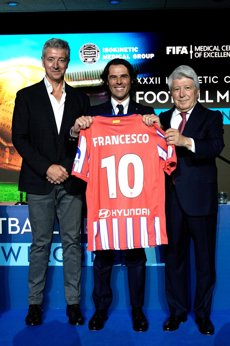 Isokinetic Conference (@footballmed) on Twitter photo 🏟️⚽️ GRACIAS familia <a href="/Atleti/">Atlético de Madrid</a> for making us feel so at home in your stadium and city. The last two conference editions will have a truly special place in our heart ♥️🤍 couldn’t wish for a more wonderful partner! 🤝🔹 🏟️⚽️ GRACIAS familia <a href="/Atleti/">Atlético de Madrid</a> for making us feel so at home in your stadium and city. The last two conference editions will have a truly special place in our heart ♥️🤍 couldn’t wish for a more wonderful partner! 🤝🔹