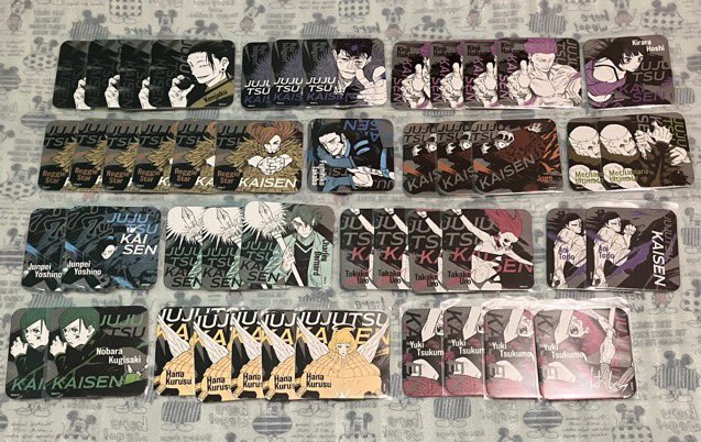 mochi01417's tweet photo. 【譲渡】呪術廻戦展　アトコ　battle

譲
画像①②

求
定価+送料

画像①の赤線上の譲渡は画像②から4点お迎え下さい
画像①の青線上の譲渡は画像②から2点お迎え下さい https://t.co/ajHxWKM5h0