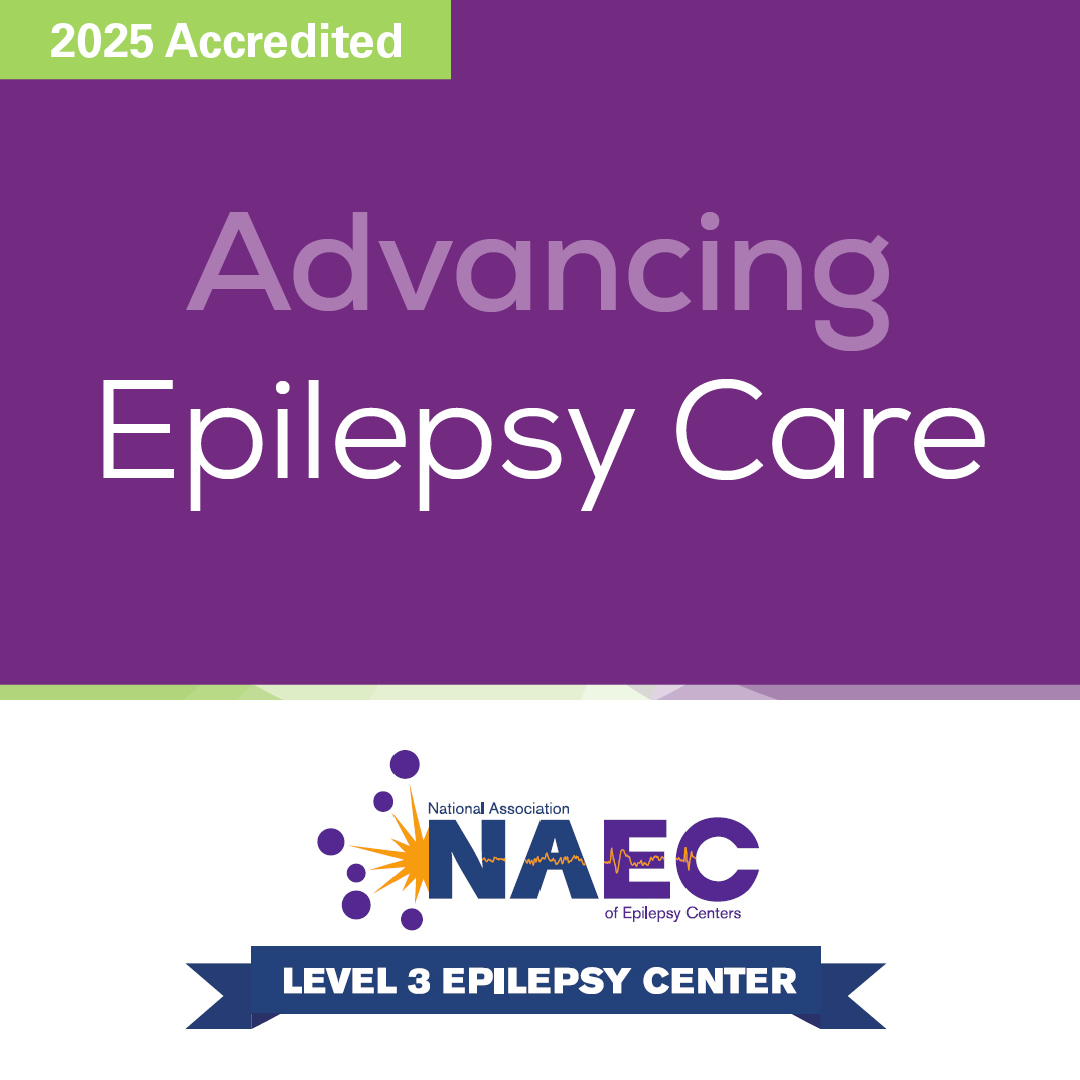 We are proud to announce that our Epilepsy Center has received Level 3 Epilepsy Center accreditation from the National Association of Epilepsy Centers (NAEC).
Read more at bit.ly/44HHbd9