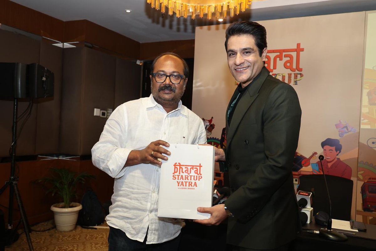 Shivam Gupta (@castingshivam) on Twitter photo Lights. Camera. Innovation.
The Bharat Startup Yatra brings the spotlight to India’s most overlooked founders.
#BuildBharat
#SunnyHinduja & <a href="/vermaa_shashie/">Shashie Vermaa</a>
#BharatYatra2025
<a href="/bharatstartpytr/">Bharat Startup Yatra</a> Lights. Camera. Innovation.
The Bharat Startup Yatra brings the spotlight to India’s most overlooked founders.
#BuildBharat
#SunnyHinduja & <a href="/vermaa_shashie/">Shashie Vermaa</a>
#BharatYatra2025
<a href="/bharatstartpytr/">Bharat Startup Yatra</a>