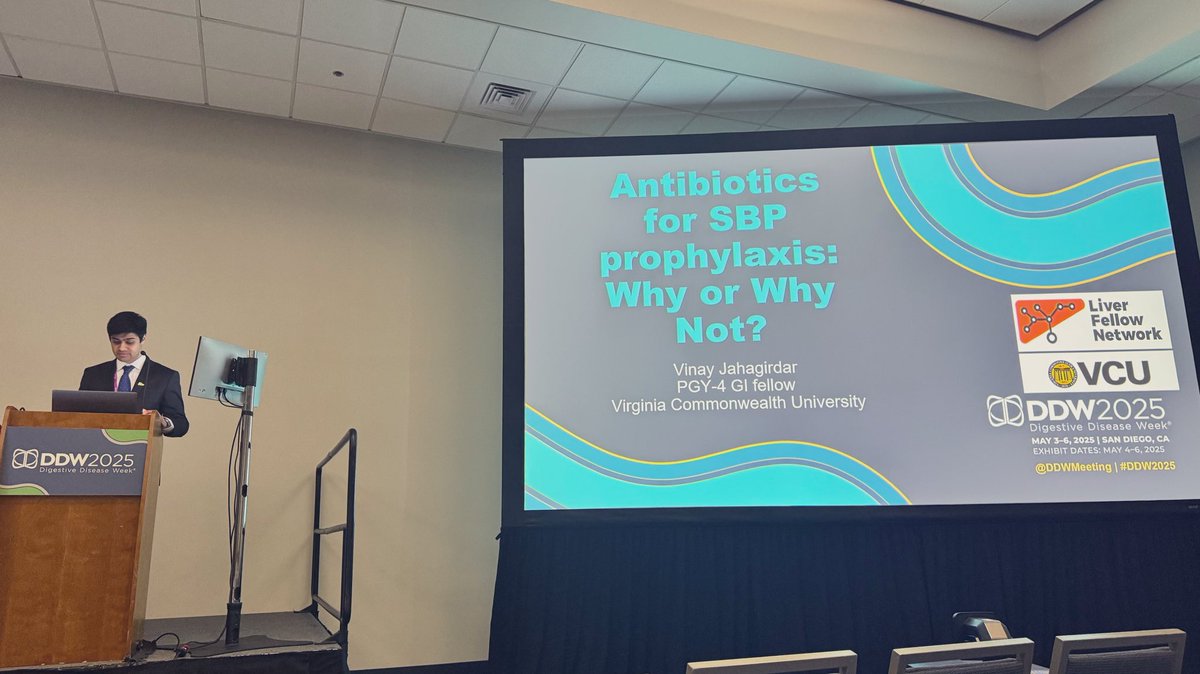 vinayjaha's tweet image. Grateful to @LiverFellow @AASLDtweets for this opportunity to dive into the evidence for SBP prophylaxis at the Best of Liver Fellow Network session @DDWMeeting
🦠 blanket abx for SBPPr not appropriate in this era of antimicrobial resistance
💊 problems with MDR, toxicity,…