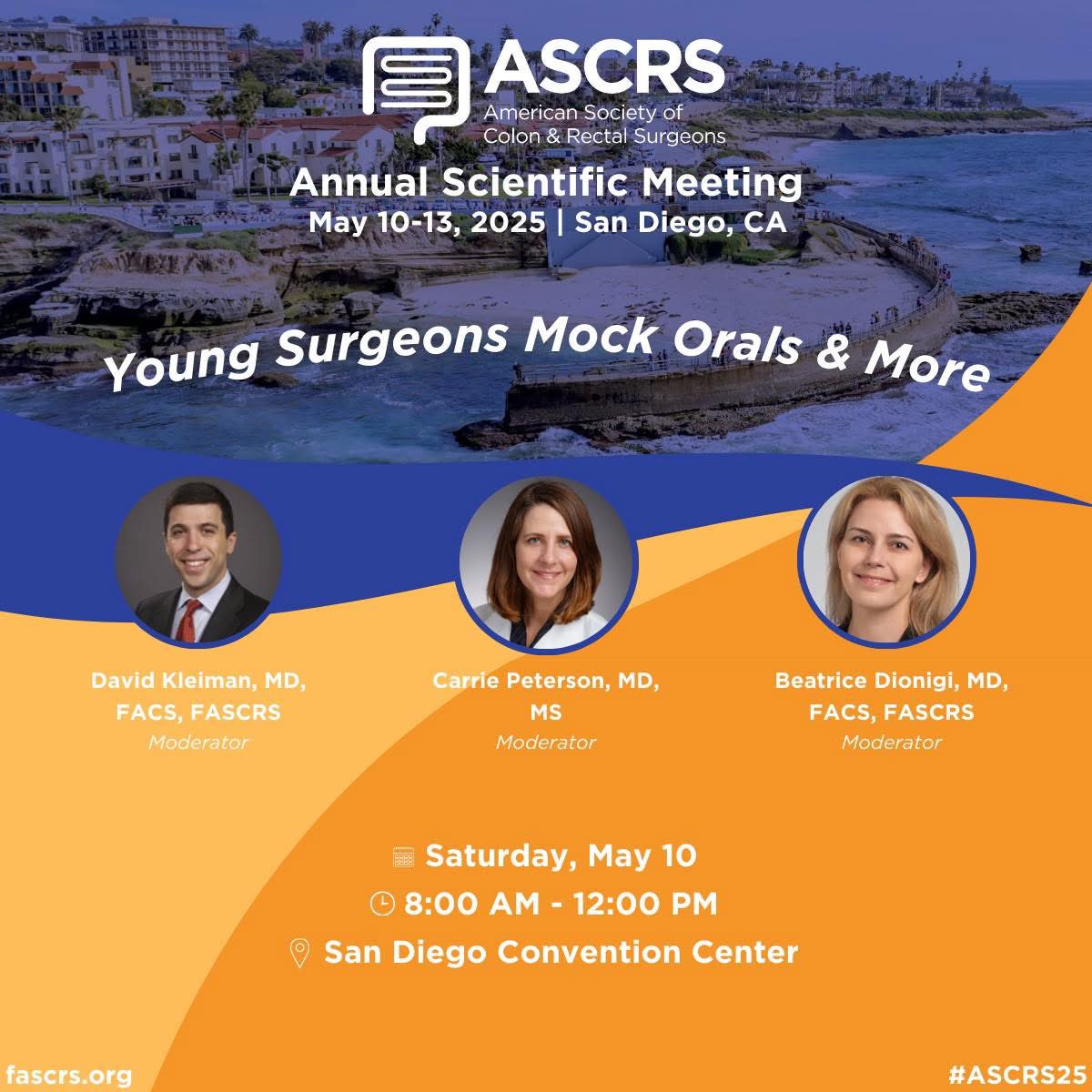 There are only a few spots left for the best oral boards prep and early career symposium around! Preregistration is required so don’t miss out! <a href="/ASCRS_1/">ASCRS_1</a> #ASCRS2025