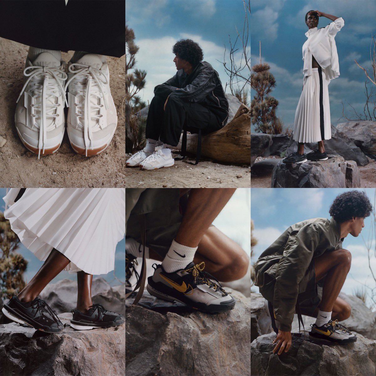 sacai x Nike 25SS Zegamadome SP が国内5月9日（金）より発売［HQ8618