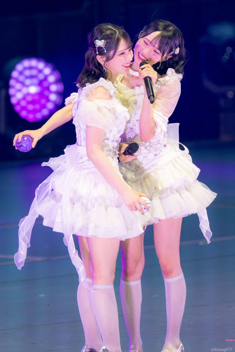 いかりんぐ幸せそう#イコラブ #いかりんぐ#佐々木舞香#野口衣織