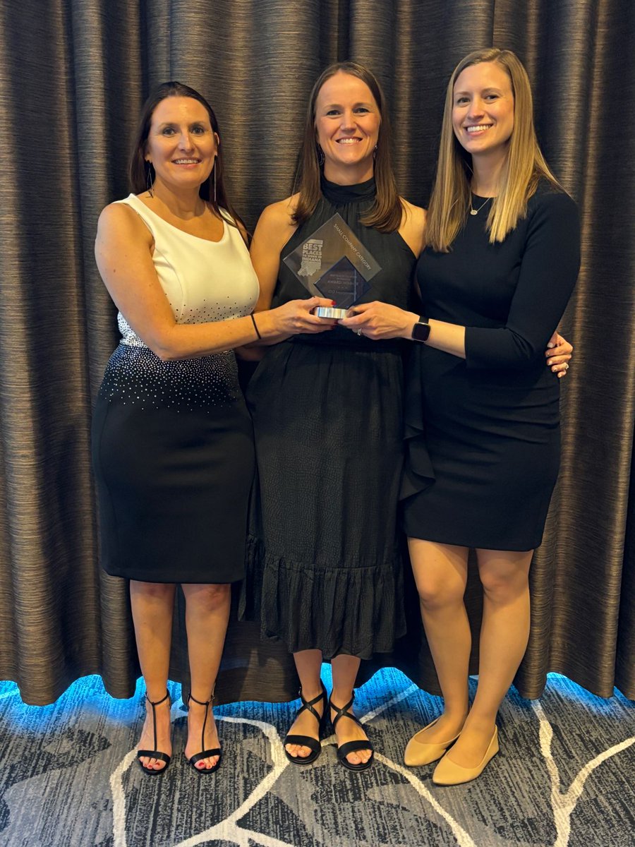 IDOincorporated's tweet photo. Because two wasn’t enough…IDO has been selected as a Best Places to Work in Indiana in the Small Business Category for the 3rd consecutive year! Thanks to @IndianaChamber for a fantastic evening! Taking home #24! #idodesign #culturematters #BPTWIN25 https://t.co/oMdnVABN3E