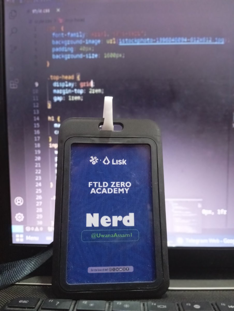 UwanaAssam1's tweet image. Progressing nicely - learning, building, and now part of the community! Let's keep pushing forward. Excited to be part of this journey with @FTLDOfficial_, @LiskHQ, and @GeeAkpan #90daysofcode #FZA #TeamDefy