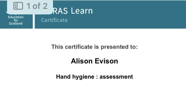 Alison Evison (@alisonevison) on Twitter photo Renewed my Turas #HandHygiene Assessment in time for today’s day of awareness of the difference everyone following appropriate hand hygiene can make: <a href="/P_H_S_Official/">Public Health Scotland</a> <a href="/NHSGrampian/">NHS Grampian</a> Renewed my Turas #HandHygiene Assessment in time for today’s day of awareness of the difference everyone following appropriate hand hygiene can make: <a href="/P_H_S_Official/">Public Health Scotland</a> <a href="/NHSGrampian/">NHS Grampian</a>