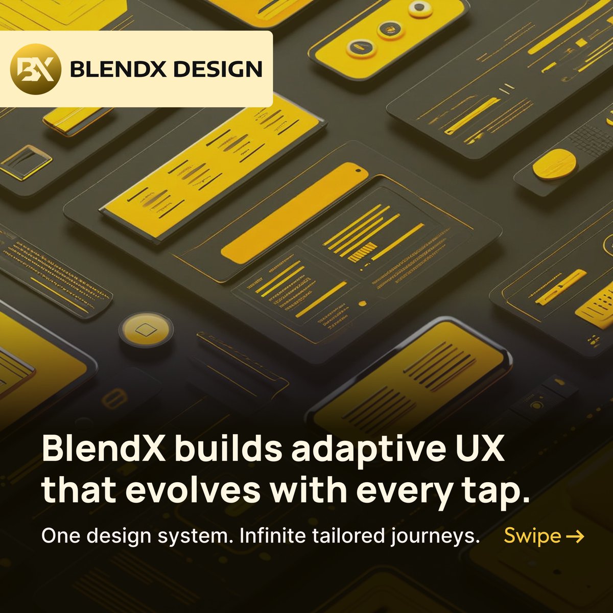 BlendXDesign's tweet photo. Personalization isn’t a luxury—it’s the new UX standard. At BlendX, we design adaptive systems that evolve in real time, creating contextual journeys for every user. Design for one, scale to millions.
#UXDesign #PersonalizedUX #BlendXdesign #DigitalExperience https://t.co/dEnnbJOhXZ