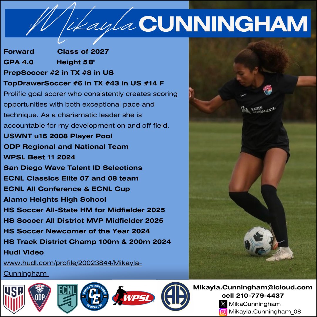 Mikayla Cunningham 2027 (@mikacunningham_) on Twitter photo Updated <a href="/TopDrawerSoccer/">TopDrawerSoccer</a> <a href="/PrepSoccer/">Prep Soccer ⚽️</a> <a href="/tascosoccer/">TASCO</a> <a href="/ECNLgirls/">ECNL Girls</a> Updated <a href="/TopDrawerSoccer/">TopDrawerSoccer</a> <a href="/PrepSoccer/">Prep Soccer ⚽️</a> <a href="/tascosoccer/">TASCO</a> <a href="/ECNLgirls/">ECNL Girls</a>