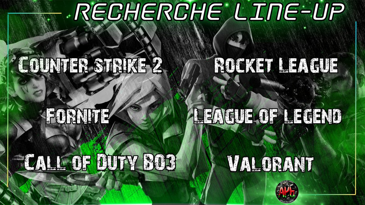 Antilles Pro Gaming | APG (@cpgownerantille) on Twitter photo Salut à tous hésitez pas à nous contacter en mp pour plus d'informations
<a href="/Cherche1Equipe/">Cherche 1 Équipe</a> <a href="/Cherche_1Groupe/">Cherche 1 Groupe</a> Salut à tous hésitez pas à nous contacter en mp pour plus d'informations
<a href="/Cherche1Equipe/">Cherche 1 Équipe</a> <a href="/Cherche_1Groupe/">Cherche 1 Groupe</a>