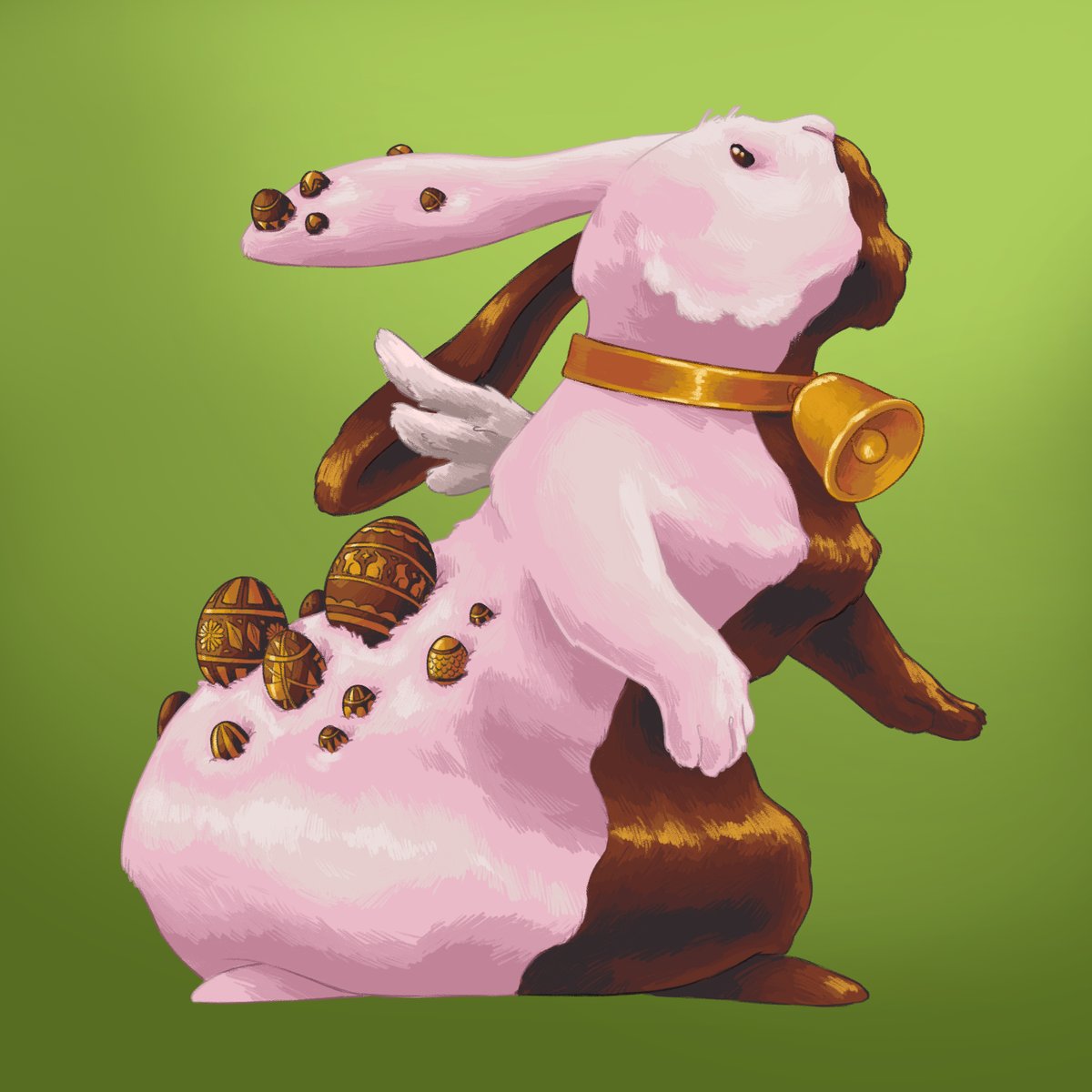 n_nanomy's tweet photo. LAPIN DU MOIS (REMAKE)

J'ai fais en 2023, durant l'année du lapin, un lapin qui représentait chaque fois. Et l'année suivante j'ai voulu en faire un calendrier pour 2025.
Et pour ça j'ai du refaire 2 des lapins qui avait été fait en 2023 
Voici celui d'Avril ! https://t.co/WkltFh8ga1