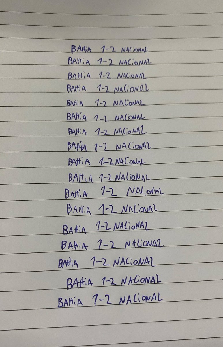 🕯️🕯️🕯️🕯️🕯️🕯️🕯️🕯️🕯️🕯️🕯️🕯️
🕯️🕯️🕯️Bahia 1-2 Nacional🕯️🕯️🕯️
🕯️🕯️🕯️🕯️🕯️🕯️🕯️🕯️🕯️🕯️🕯️🕯️